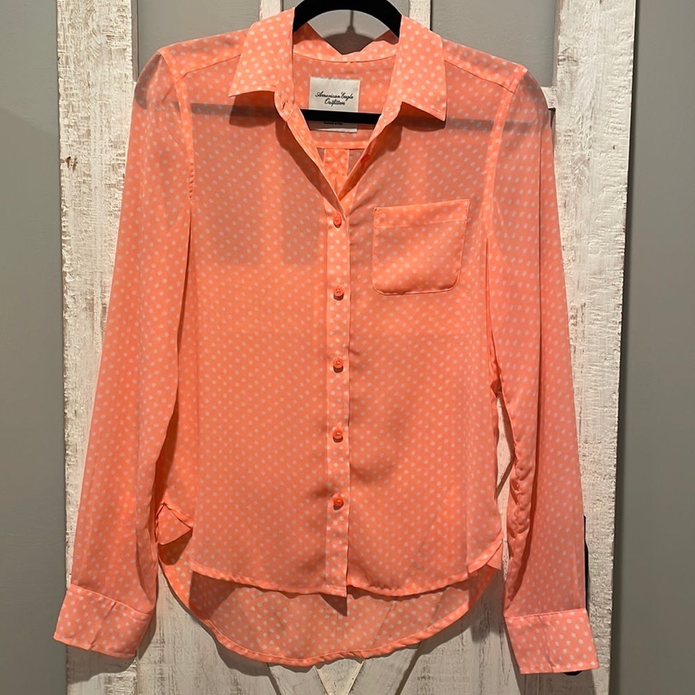 American Eagle Outfitters Sheer Top